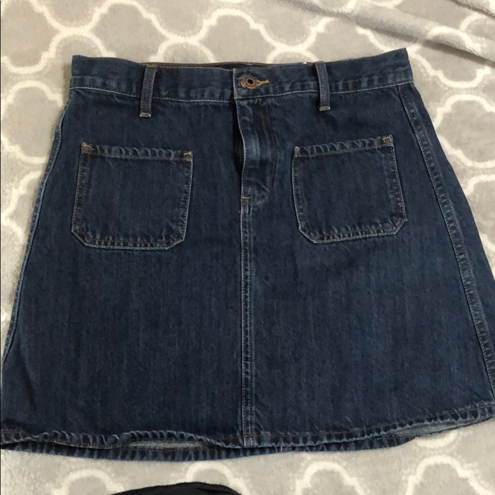 Lucky Brand Jean High Waist Mini Skirt. Size 6/28
